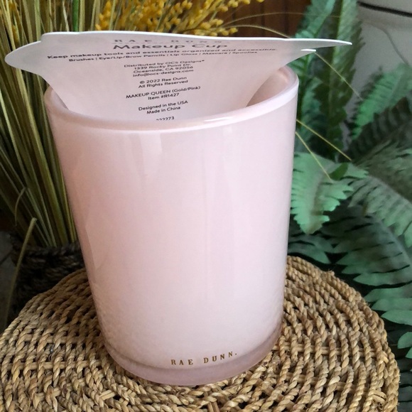 Rae Dunn MAKEUP QUEEN Makeup Cup - Picture 3 of 4